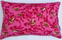 Kussenhoes Vogels roze